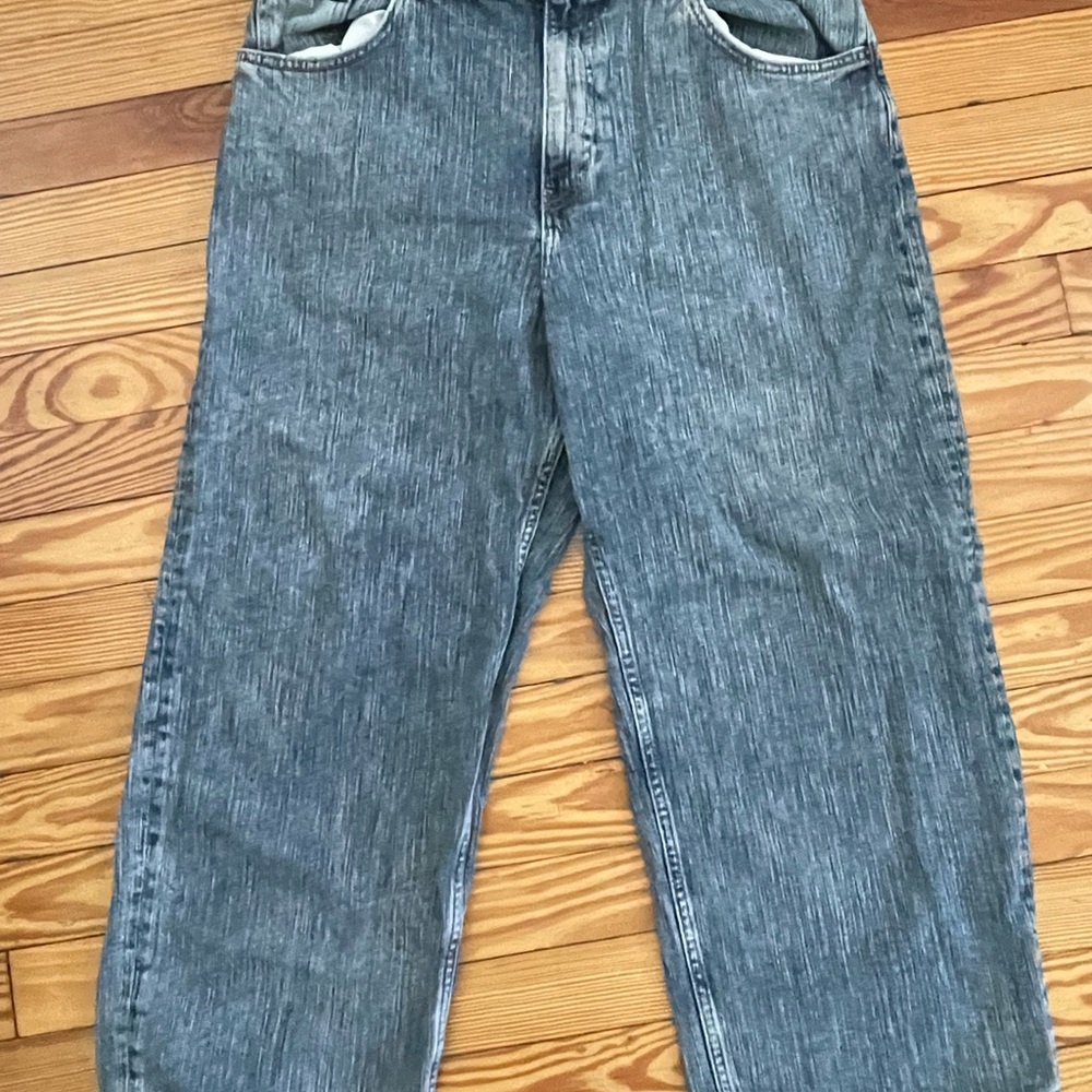 Zara Baggy Blue Denim Jeans